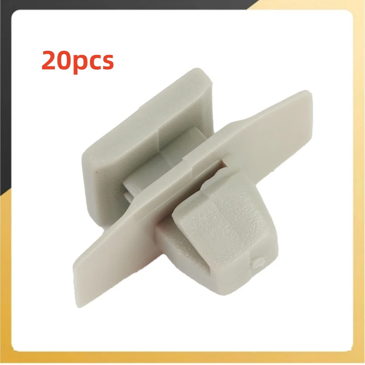 20pcs/kit Car Wheel Arch Flared Trim Moulding Trim Fastner Clip For Honda For Civic For CR-V Replacement Automobiles Parts