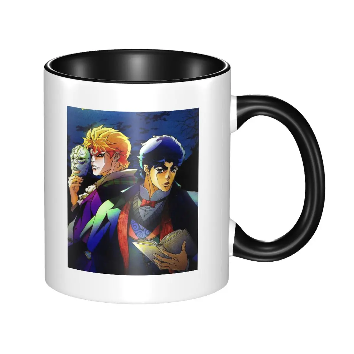 

JoJo Bizarre Adventure Anime Mug Funny Ceramic Coffee Cups Tea Mugs Milk Cup Drinkware Gift for Friends