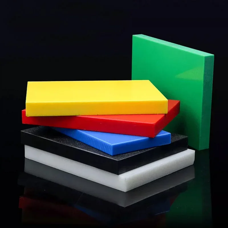 Thickness2/3/4/5/6/8/10/12/15-40mm Colours Polyethylene Sheet Plastic Board High Temperature PE/UPE/HDPE Plate For Engraving DIY