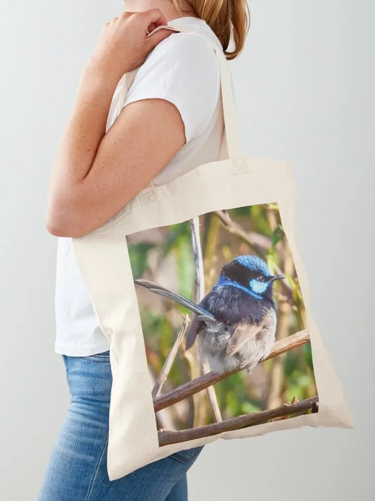 Blue Wren 10 Tote Bag tote bag men great bag bags for women shoping