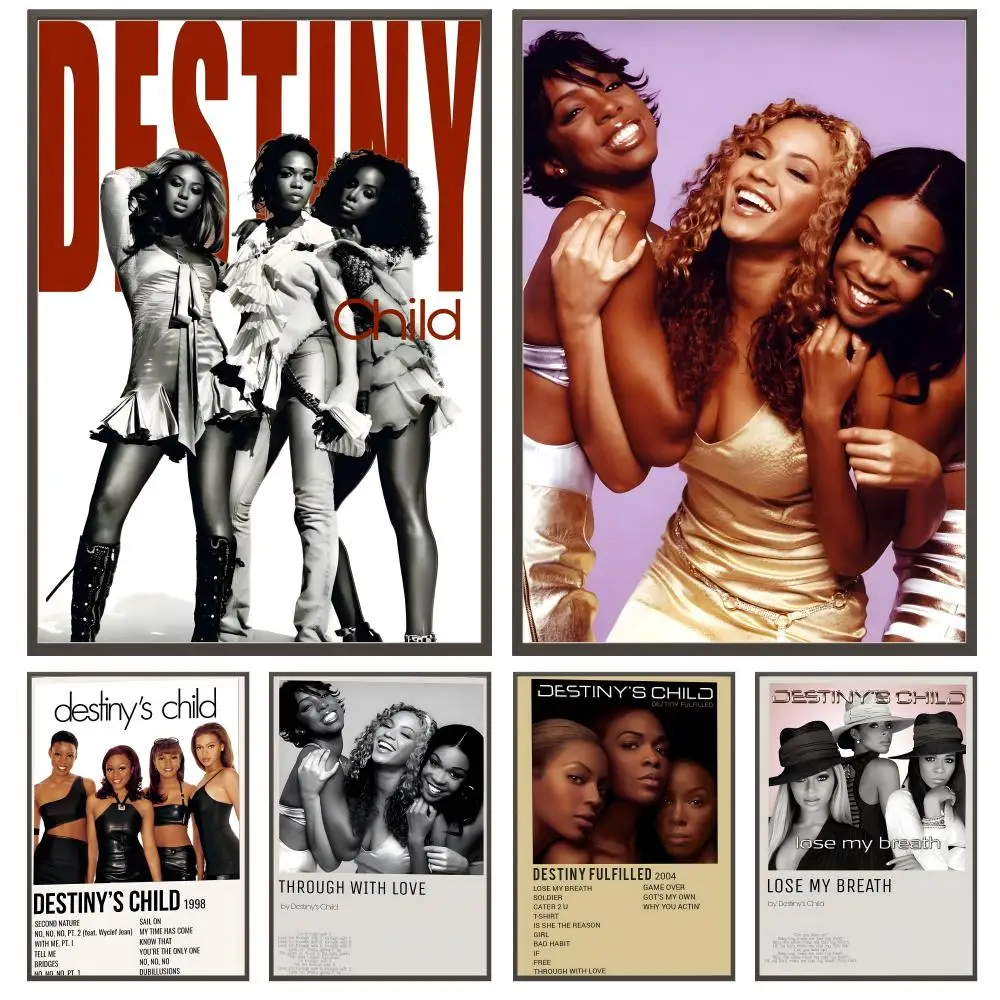 Band D-Destiny's C-Child Poster Versatile HD Waterproof Wall Art Self-Adhesive Decor for Any Space Ideal Gift