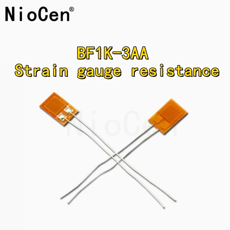 （1pcs）BF1K-3AA strain gauge, high-precision resistance strain gauge, 1000 ohm scale pressure/weight sensor