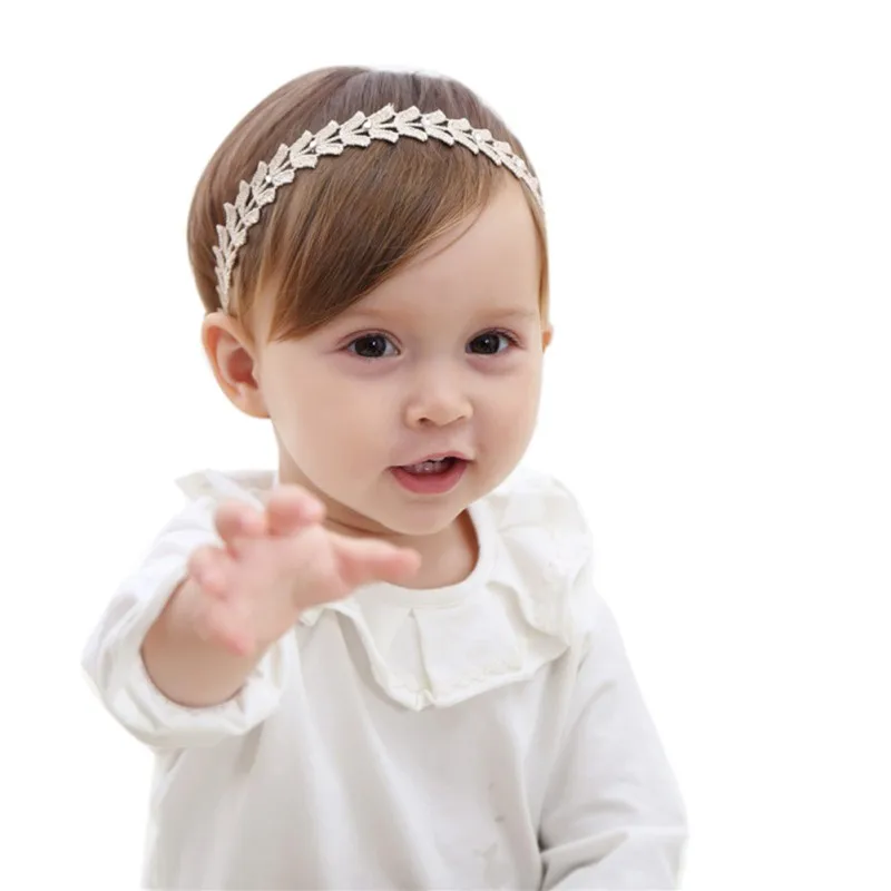 Baby Girl Christening Headbands Cute Hair Strap for Pure Newborns Infants