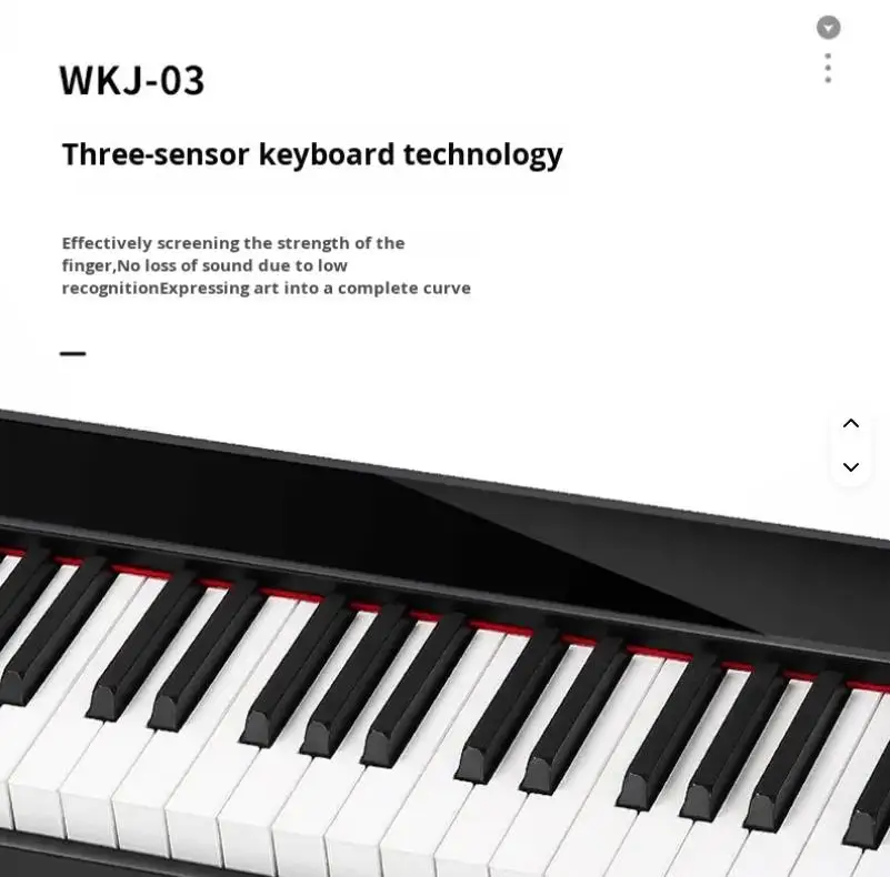 Nux NPK-1 Smart Portable 88-Key Digital Electric Piano for Adults and Kids for Beginners