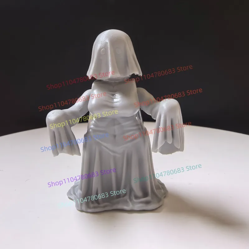 

Строительные блоки MOC, новый призрак, белая пленка, неокрашенные фэнтезийные игрушки, собранные и сращенные коллекционные украшения, праздничные подарки