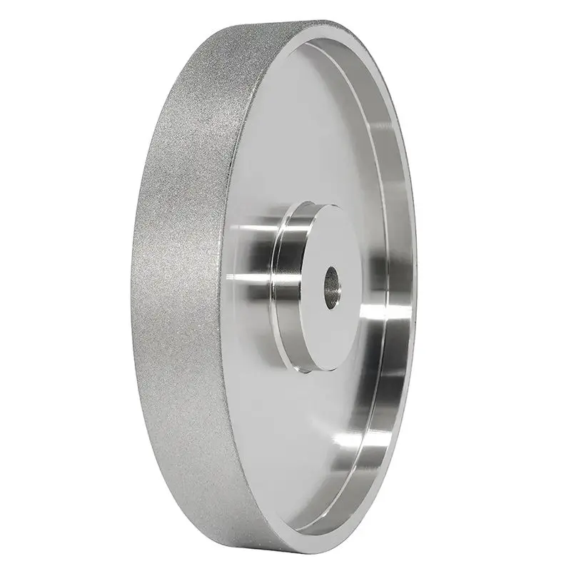 

ABWR-CBN Grinding Wheel, 6Inch Dia X 1Inch Wide, With 1/2Inch Arbor, Diamond Grinding Wheel For Sharpening HSS