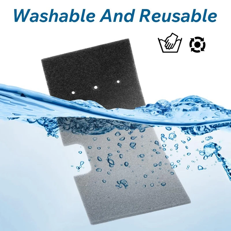 4er-Pack WH01X35719 Fusselfilter – für Waschmaschinen-Trockner-Kombination – handwaschbar und wiederverwendbar – für Modelle: PFQ97HSPVDS