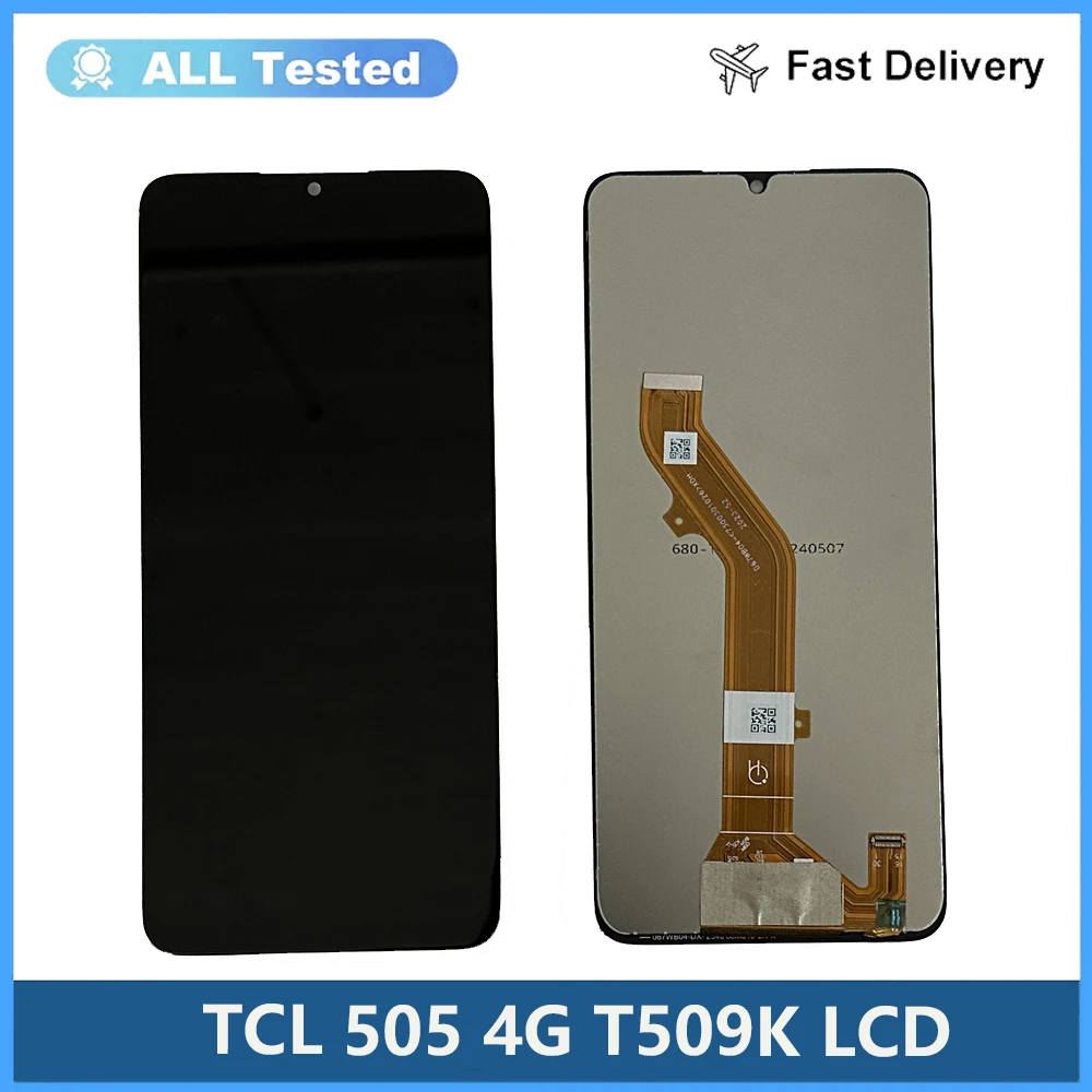 Imagem -05 - Digitador de Tela Sensível ao Toque Peças de Montagem Completas Testadas para Tcl 50 se 50se e 50 xe Tcl 50 5g T613k 4g T509k