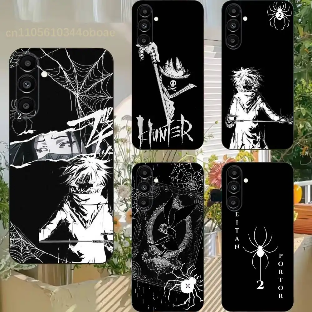 Feitan Portor H-Hunterhunterjpg Phone Case For Samsung S25,24,21,22,23,20,S30,Ultra,Plus,Fe,Lite,Note,5G Black Cover