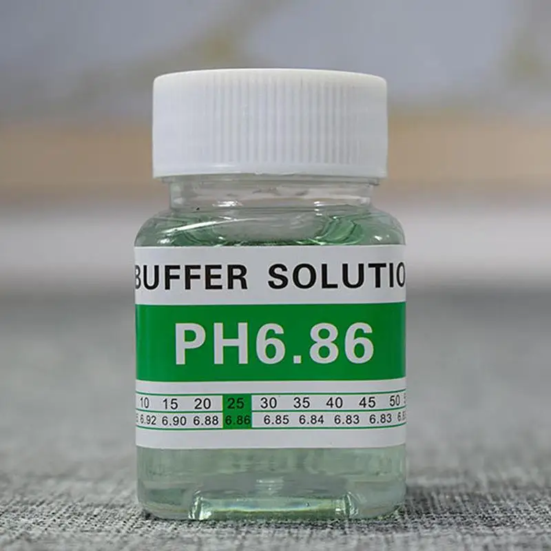 Pluma de PH profesional, solución de calibración de precisión, tampón de PH estándar, solución reutilizable, 50ml por botella