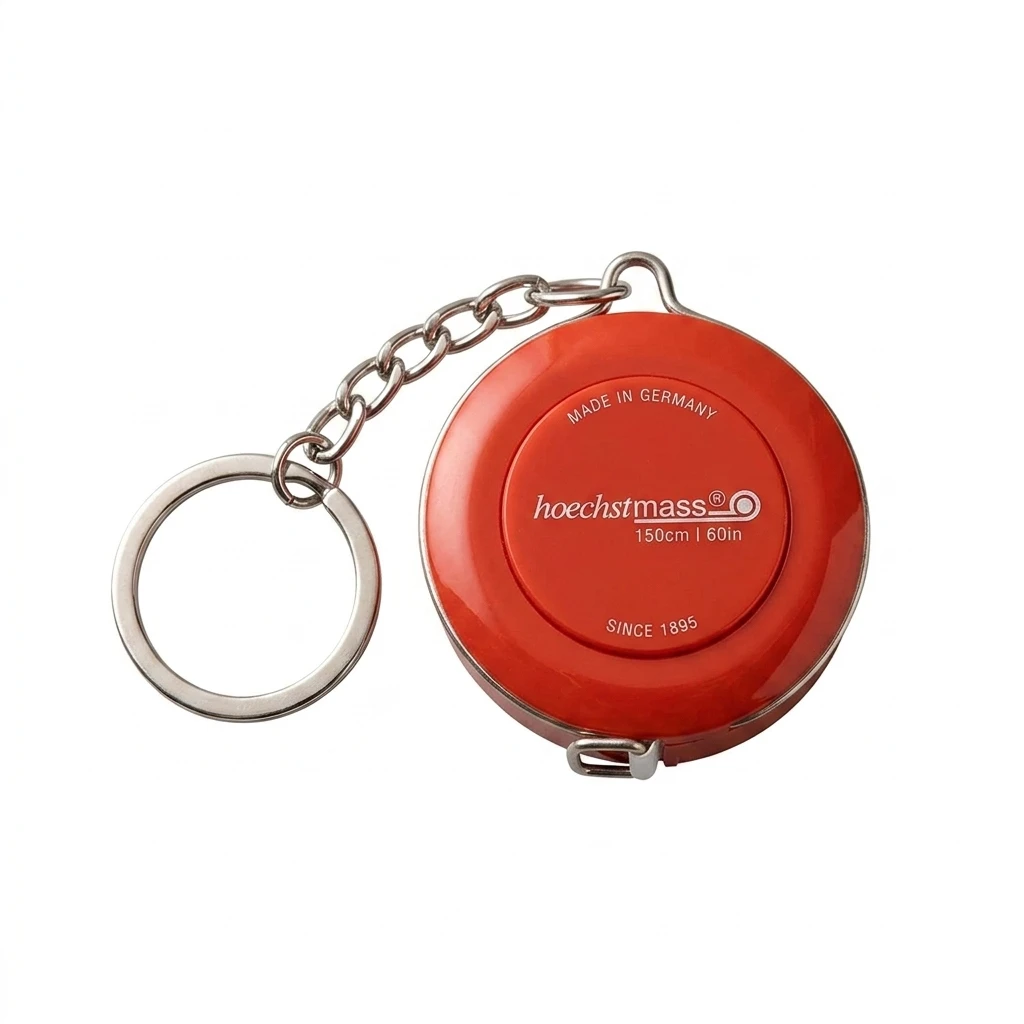 

Practical Mini Three Circumference Tape Measure Body Measurement Keyring Small Waist Simple Keychain Ruler Clothing Soft Gift