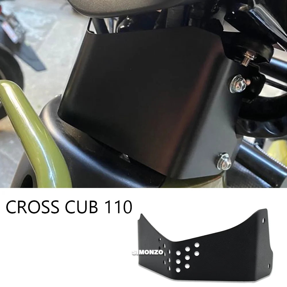 

CC 110 Accessories Motorcycle Neck Cover CC110 Neck Brace CC 110 Protection Kit Frame Head Pipe Guard For Honda Cross Cub 110