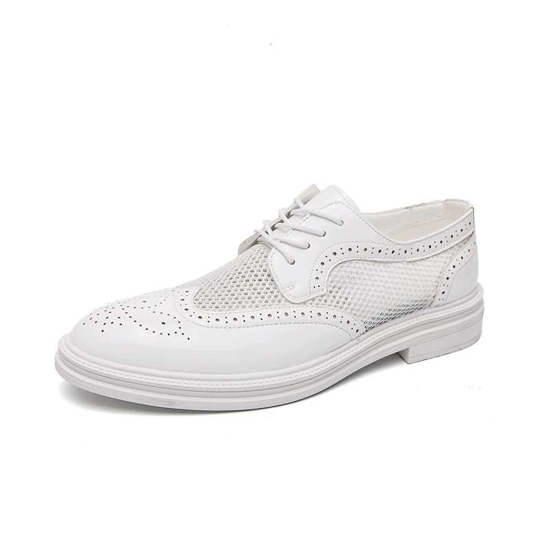 White Leather Shoes