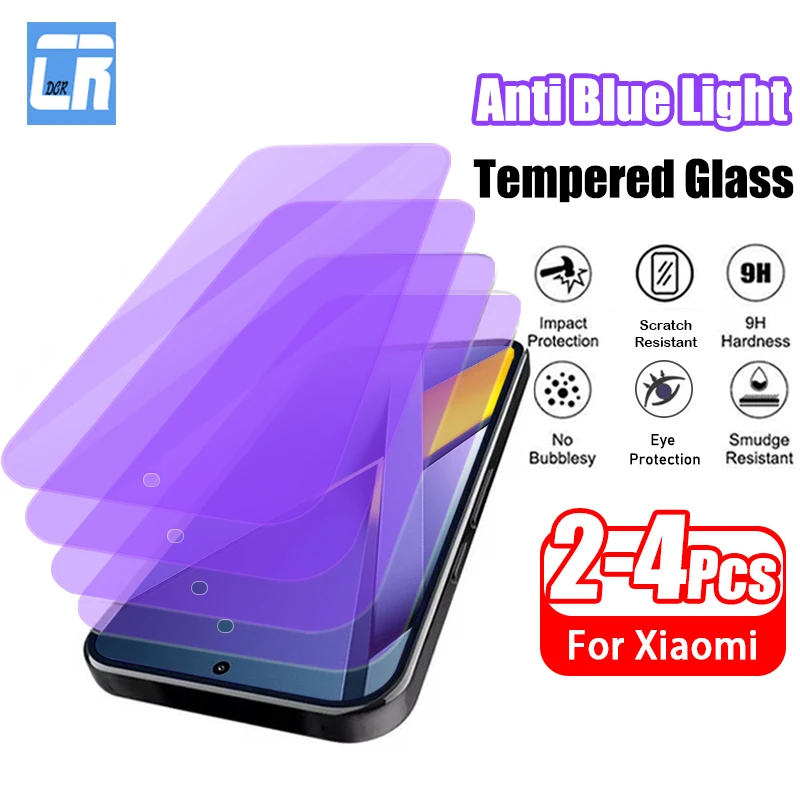 2-4Piece Anti Blue …