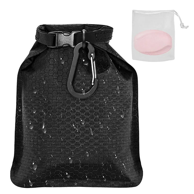 Soap Bar Case Dish For Bathroom Sealed Waterproof Tableware Soap Holder Storage Bag Portable For Outdoor Travel Multi-functional