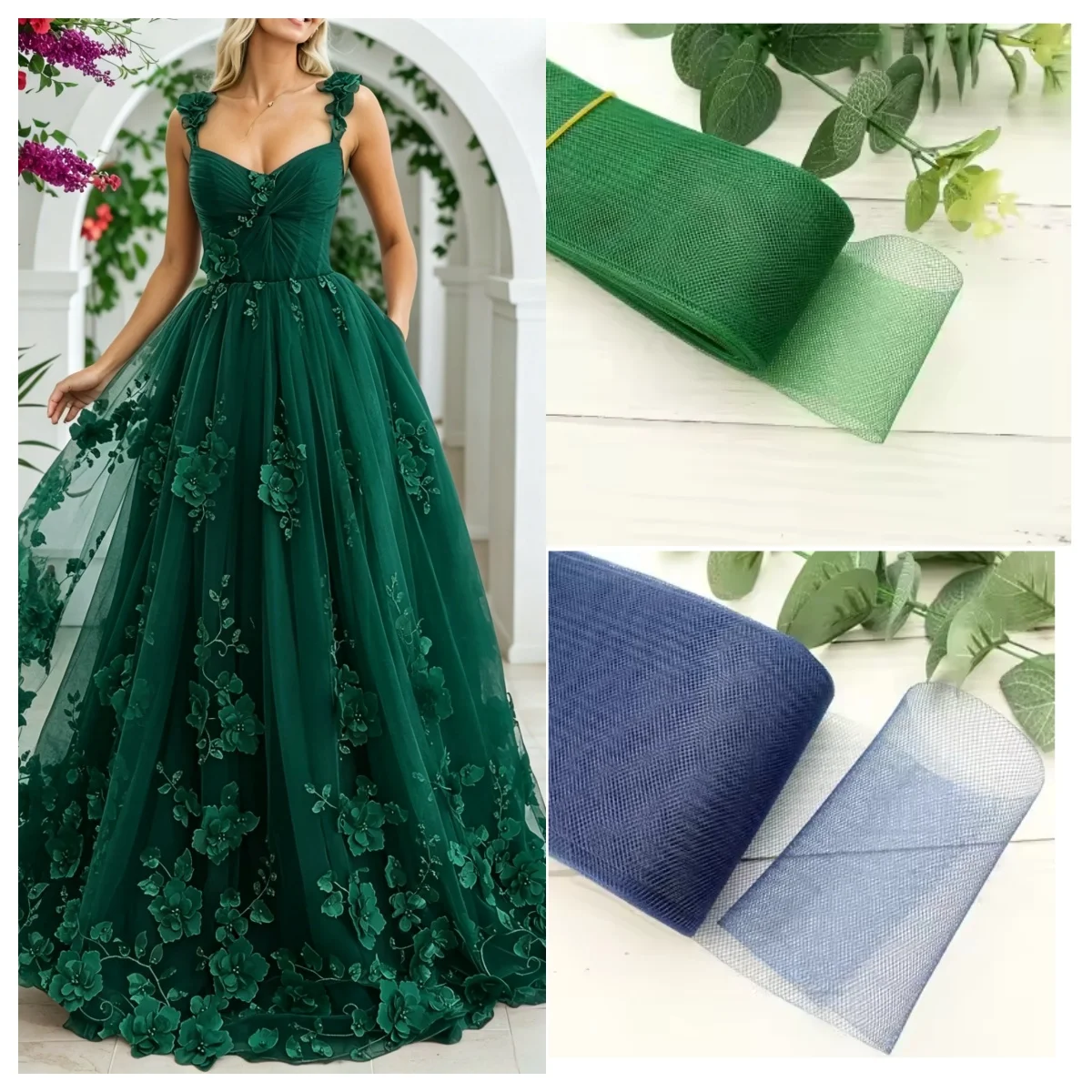 Premium Stiff Polyester Horsehair Braid Mesh Boning Trim For Constructing Wedding Gowns Dance Dresses And Formal Outfits