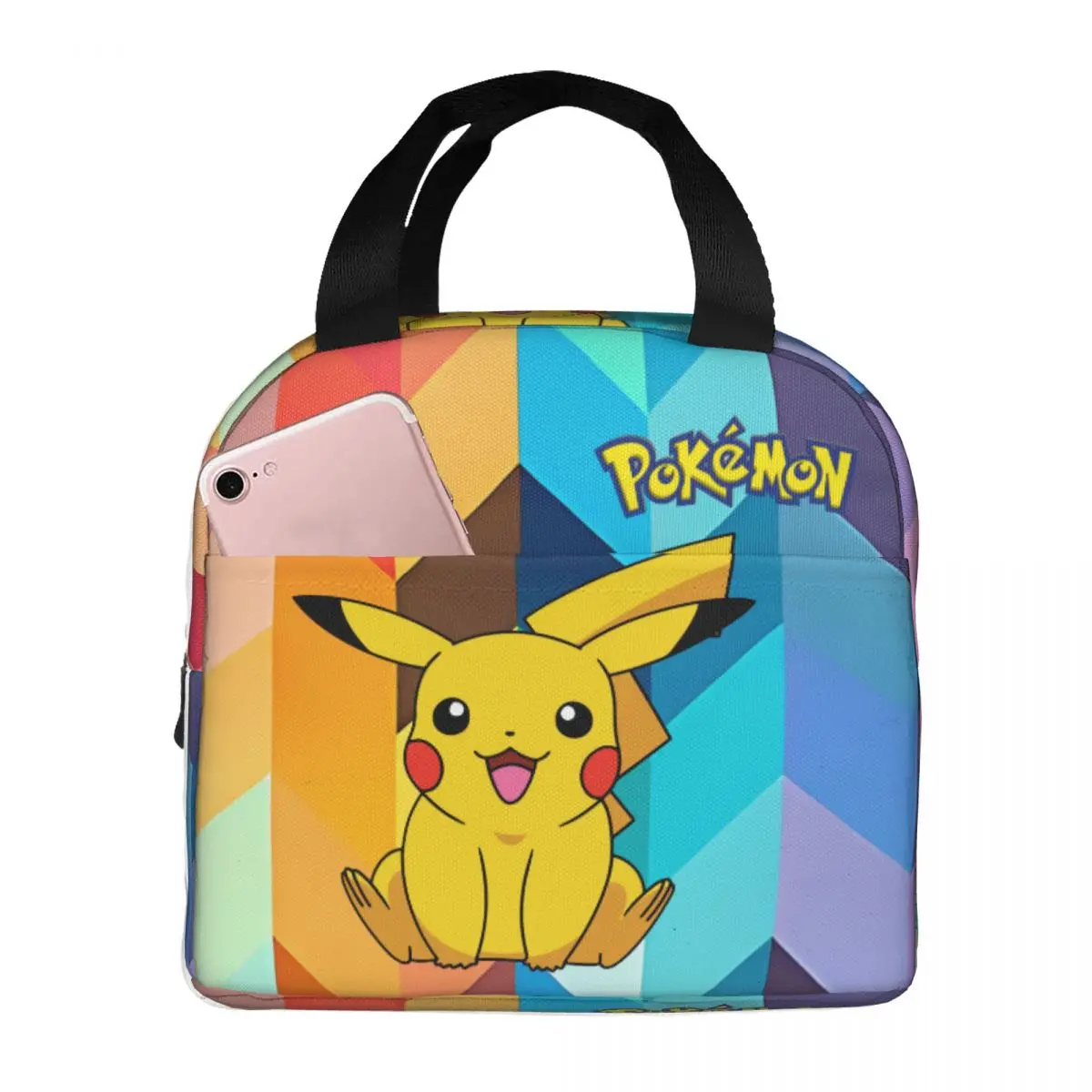 

For Women Men Adults Lunch Bag Popular Anime New Pikachu ToteFood ContainerFor Lunch