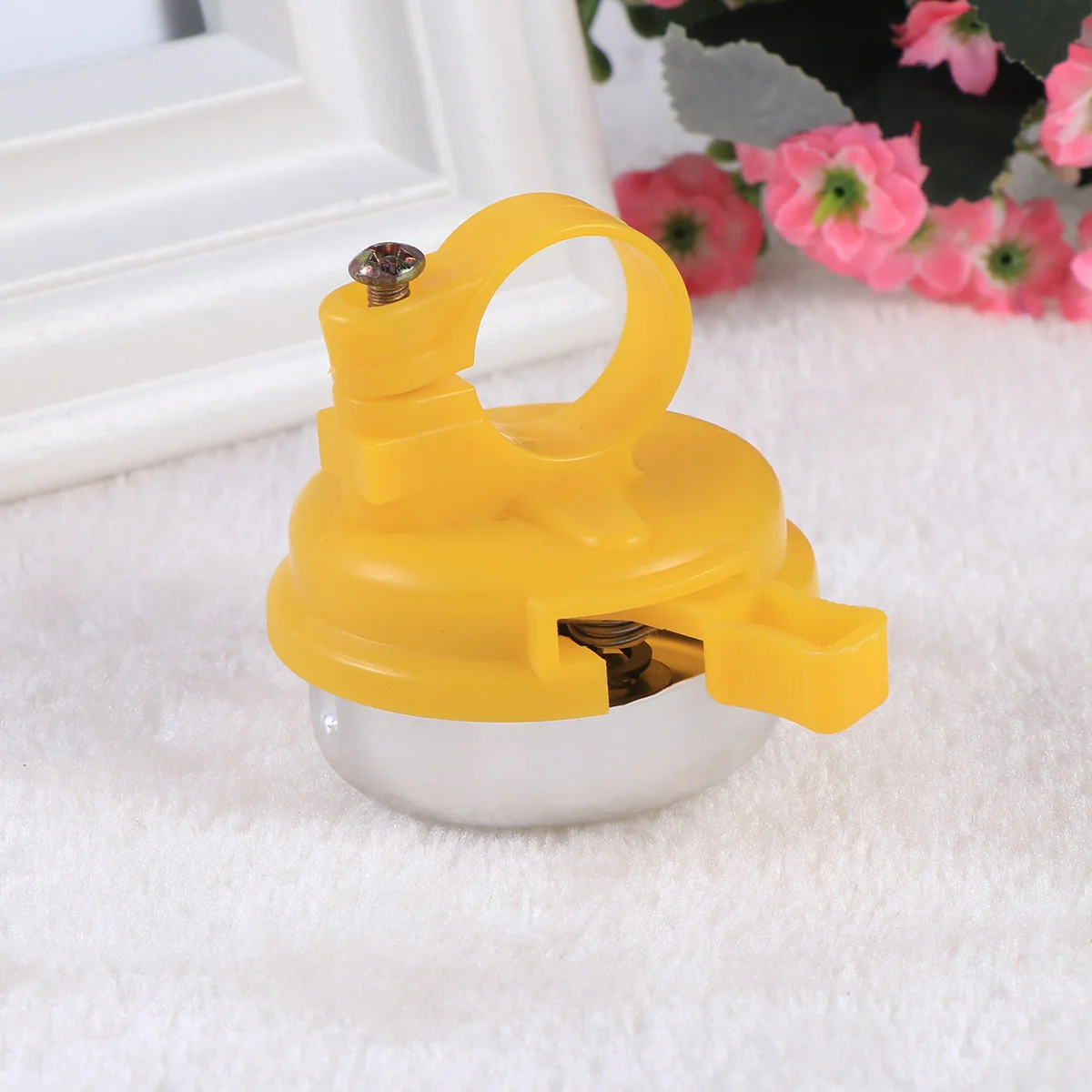 

Bicycle Bell Accessories Sunflower Bike for Kids Girls Cycling Ring Horn Handlebar Ribbon Child