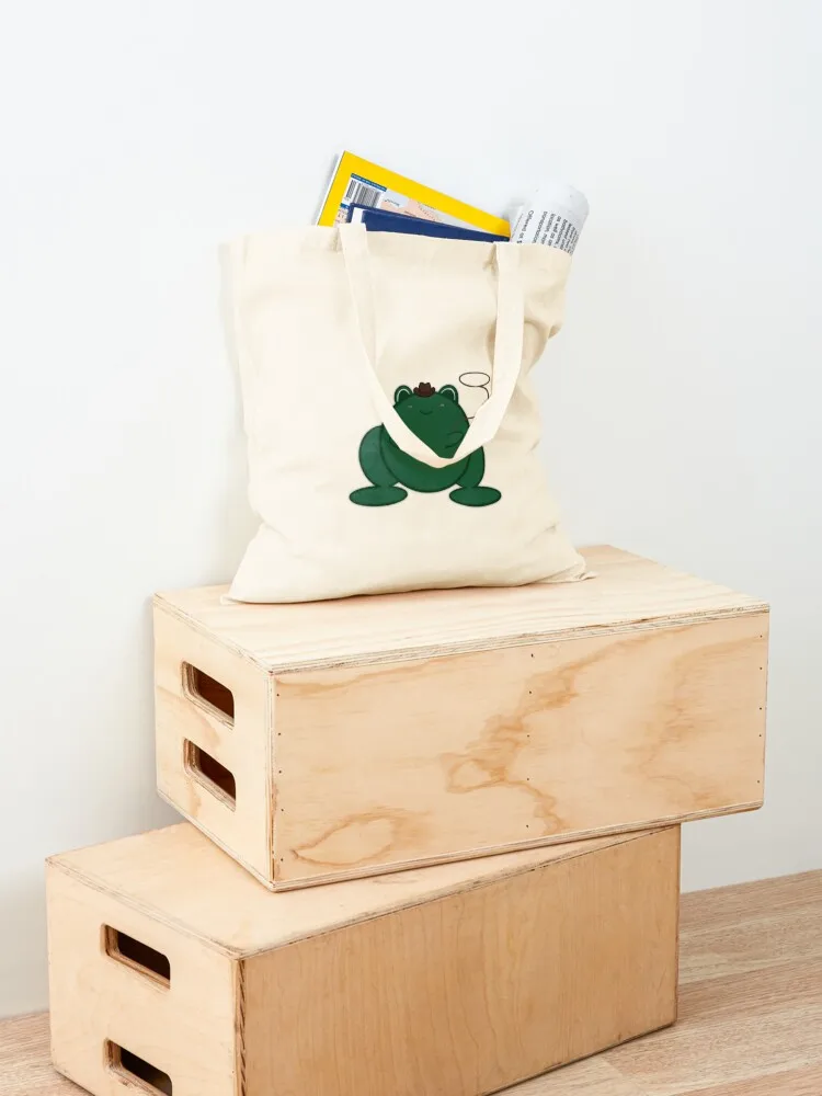 Frogboy Tote Bag bag for beach reusable grocery bags Woman shopper bag tote screen