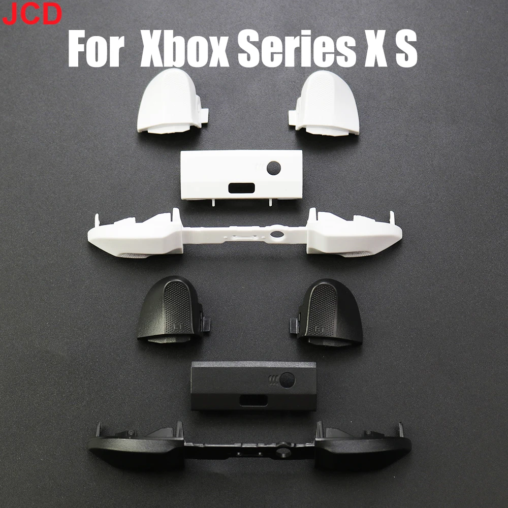 JCD For Xbox Series X S Controller RB LB Bumper RT LT Trigger Button Mod Kit Middle Bar Holder Replacement Repair Parts