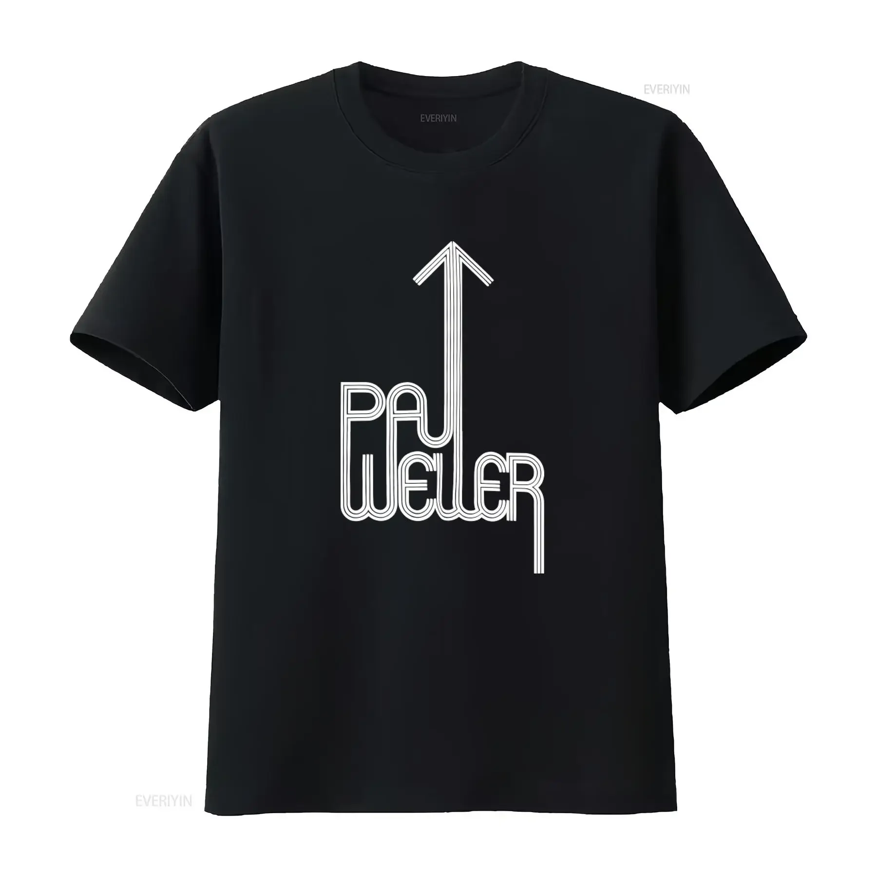 T-shirt Paul Weller The Jam Mod Clothing Scooter Style Council Soul Design vintage lavé confortable streetwear homme graphique