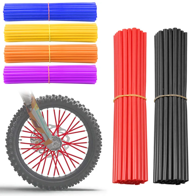 

Motorcycle spoke sleeves, off-road wire hubs, universal colored spoke sleeves, bicycle spoke wire sleeves