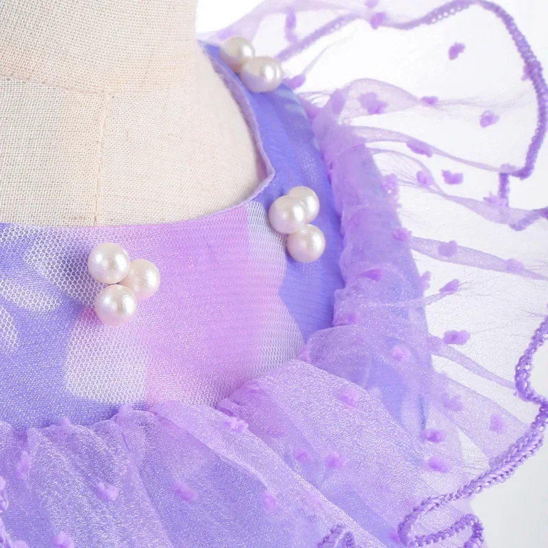 SN88 Encanto زي الأميرة إيزابيلا فستان البدلة سحر للفتيات تأثيري إيزابيلا كرنفال عيد الميلاد حفلة عيد ميلاد ميرابيل * # 2@5