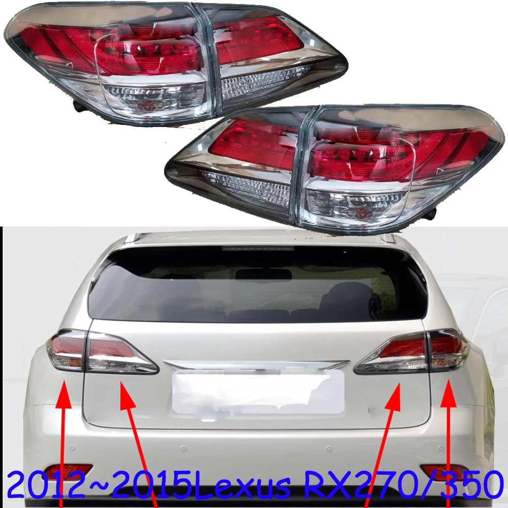 

1pcs car bumper RX350 tail light for Lexus RX270 taillight Taillamp 2012~2015y car accessories for Lexus RX350 fog lamp