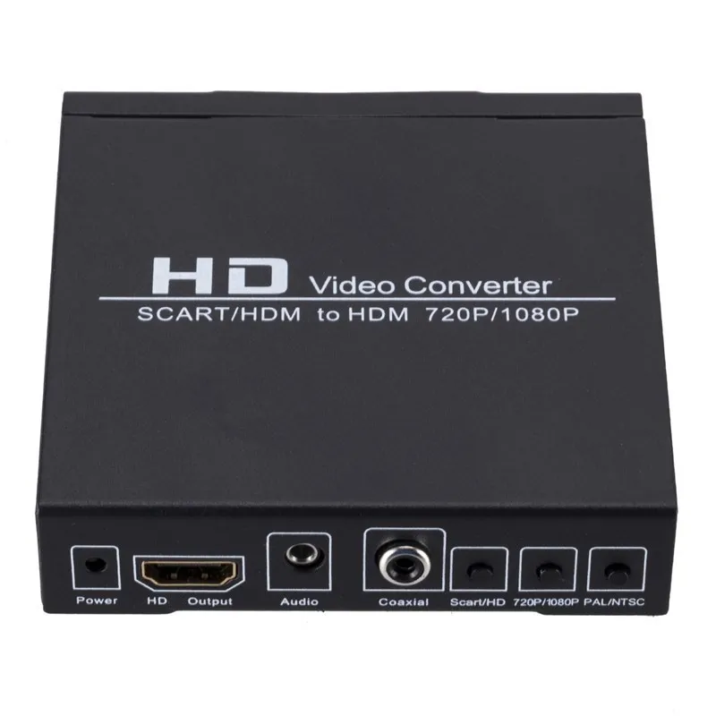 

SCART HDMI-compatible To HDMI-compatible Converter Full HD 1080P Digital High Definition Video Konverter EU/US Power Plug