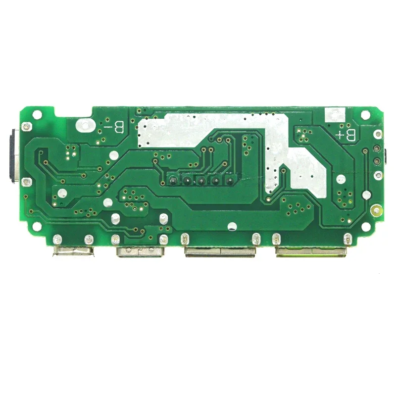 لوحة شاحن بطارية ليثيوم ، LED ، USB مزدوج ، 5 فولت ، 2.4 أمبير ، مايكرو ، نوع C USB ، بنك طاقة متنقل ، وحدة شحن