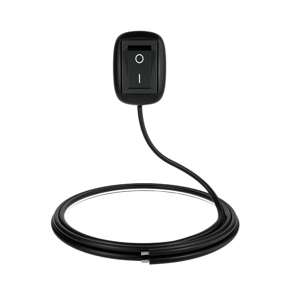 

Universal Power Off Switch with Cable 60cm/100cm Car Button Switch DC 12V/24V Battery Disconnect Switch for Fog Lamp Neon Lights