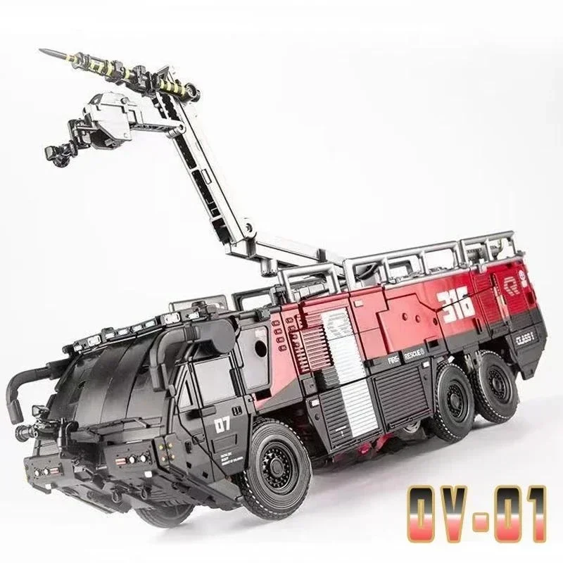 In Stock BMB Transformation OV-01 OV01 Modified Enlarged Version KO SS61 Prime Alloy Fire Truck Action Figure Robot Model Toy