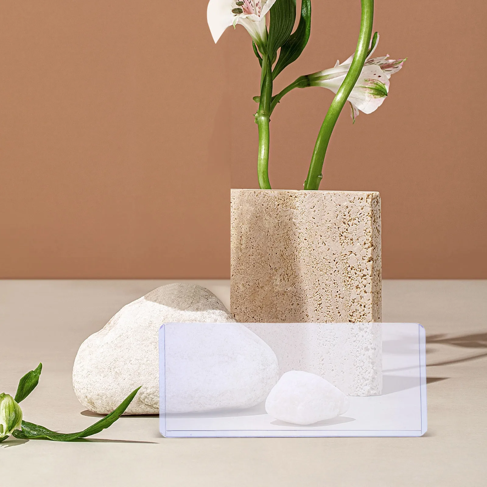 20Pcs Clear Money Holder Waterproof PVC Bill Protector for Banknotes Cards Stamps Invoices Cash Storage Currency Collection