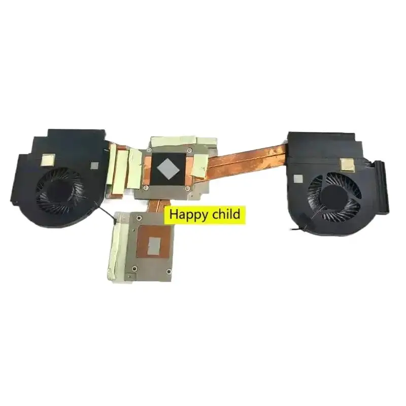 

* New Cpu GPU FAN Heatsink For Dell M7730 M7740 7730 0JW9JT JW9JT =/*：