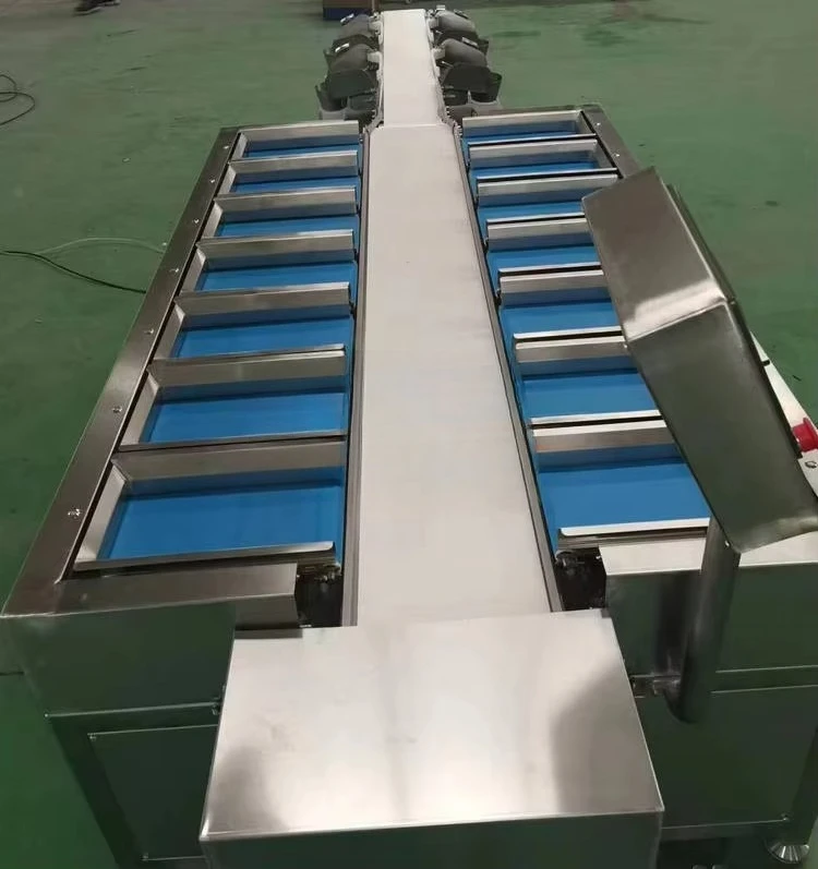 Weight combination fish fillet weighing sorting machine fish packaging machine set weight