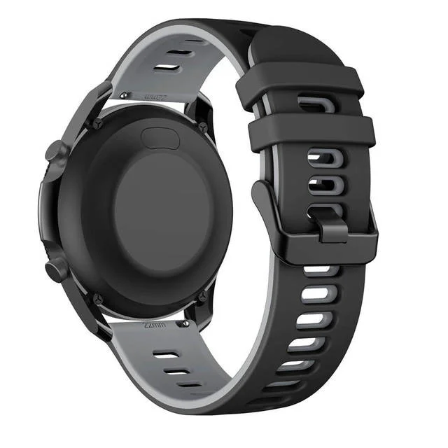 Amazfitウォッチ用シリコンストラップ,Amazfit Gtr/stratos/gts用ブレスレット,Samsung Galaxy Watch 5/4/3/Active 2/Huaweiウォッチ用アクセサリー,22mm,20mm