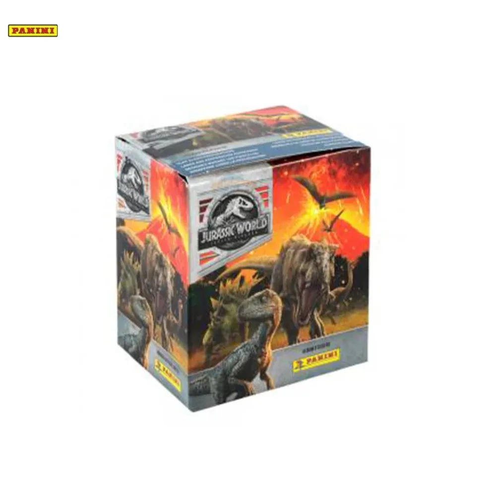 Panini Official Jurassic World Fallen Kingdom 2018 Movie Sticker Collection, Rare Parallel Film Merch Hobby Collector Gift Box