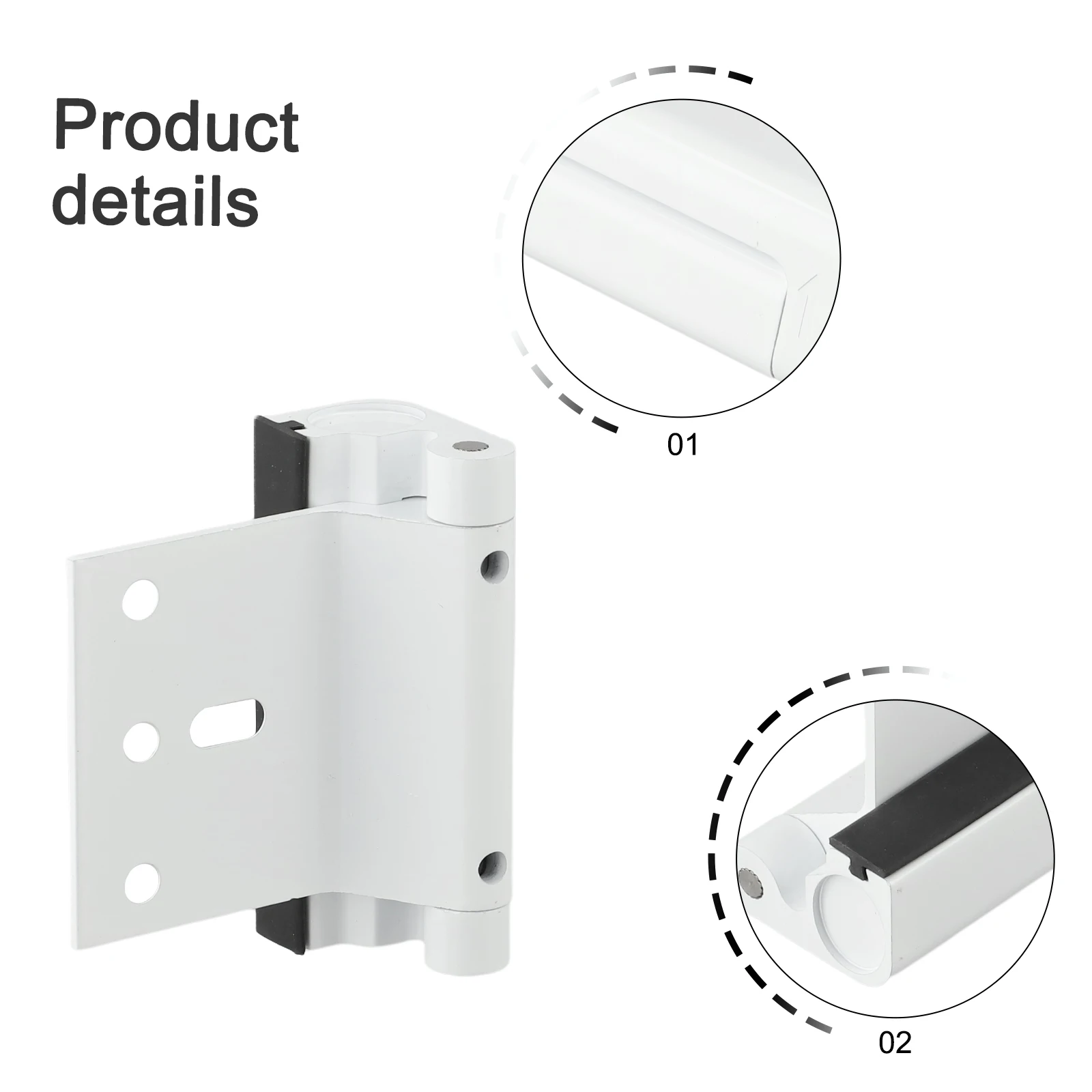 Extra Security Apartment Security Door Reinforcement Lock Anti-theft Door Lock Spring-loaded Mechanism For Home Security