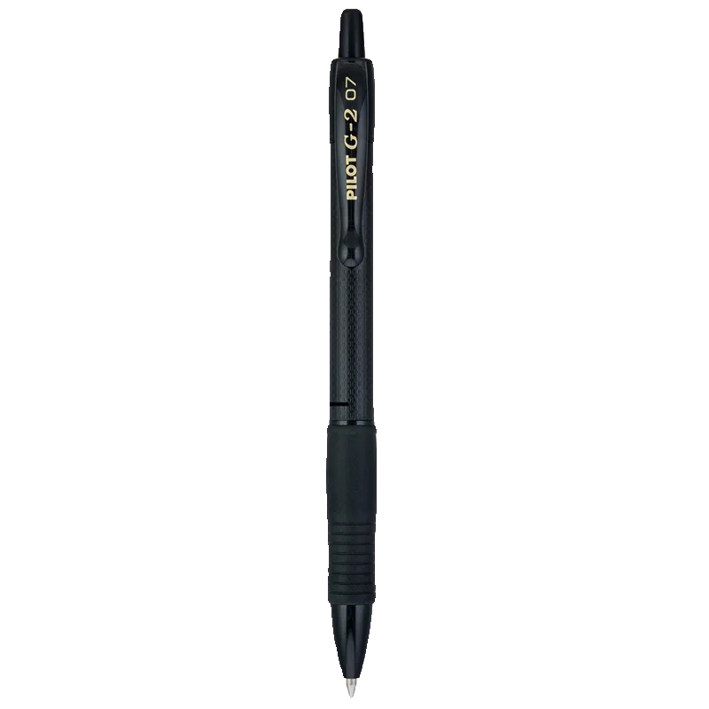 Japanese Pilot Ballpoint Pen Carbon Fiber Texture Limited G2 0.7 Gel Pen North American Limited Edition Black Warrior Stationery