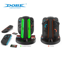 DOBE TNS-3172 4in1 Charge Dock Station for Switch 2 Gamepad Controller Accessories