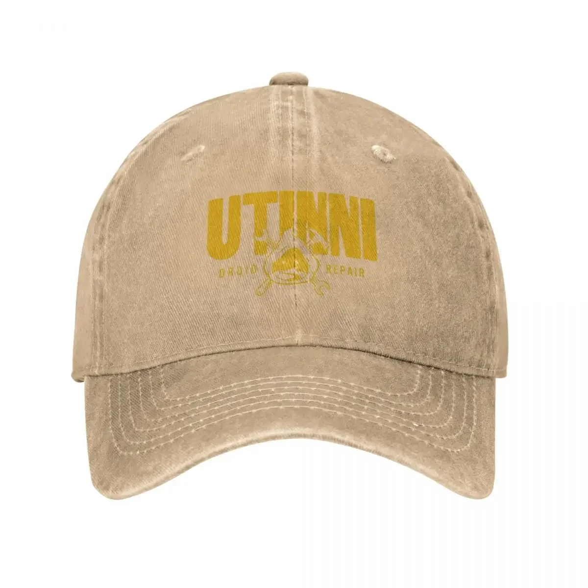Utinni Droid Repair (Gold) Baseball Cap Golf Derby Hat Fun Hats Golf Hat Genuine For Women Men's