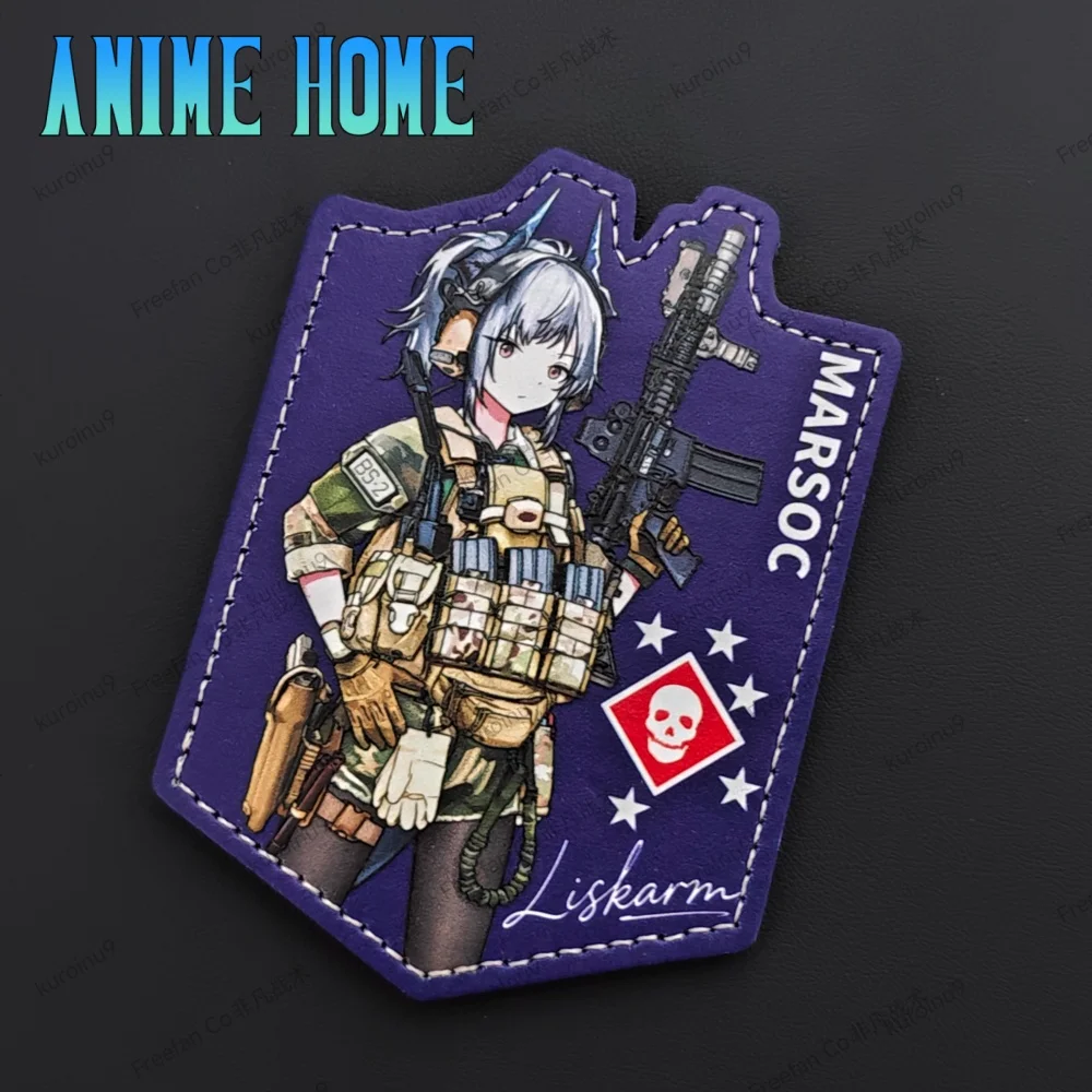

Game Arknights Liskarm DIY Anime Patch Prop Badge Collection Toy Original Gift