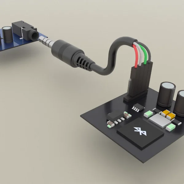 50cm 3,5mm vierteiliges Audio-zu-Dupont-Kabel kopfhörer zum Herunter laden der Kabel-Debugging-Leitung.