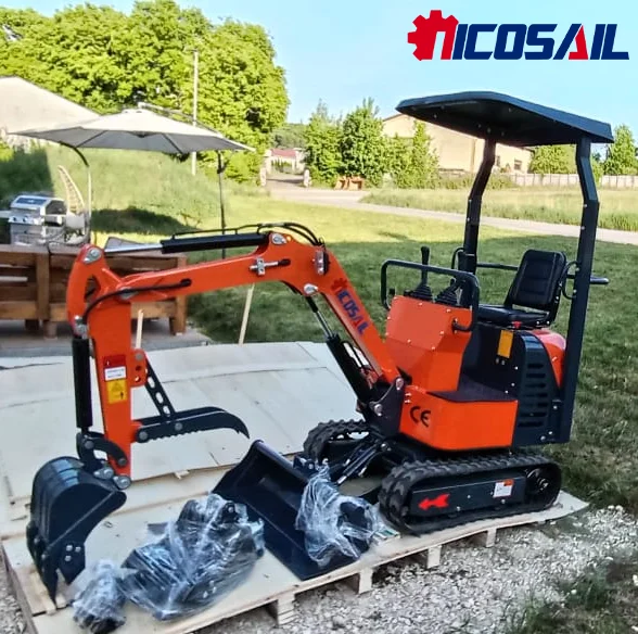 

1.2t Compact Excavator 1200kg – EPA & Euro 5 Certified Construction Machine