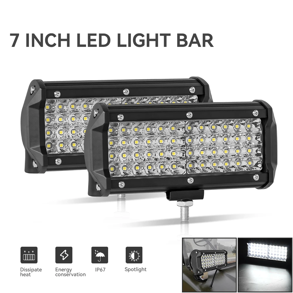 

Led Light Bars Spot Flood Beam Combo Work Light for Off Road Truck SUV ATV Light Bar/work Light Car Driving Lamp Auxiliary Light