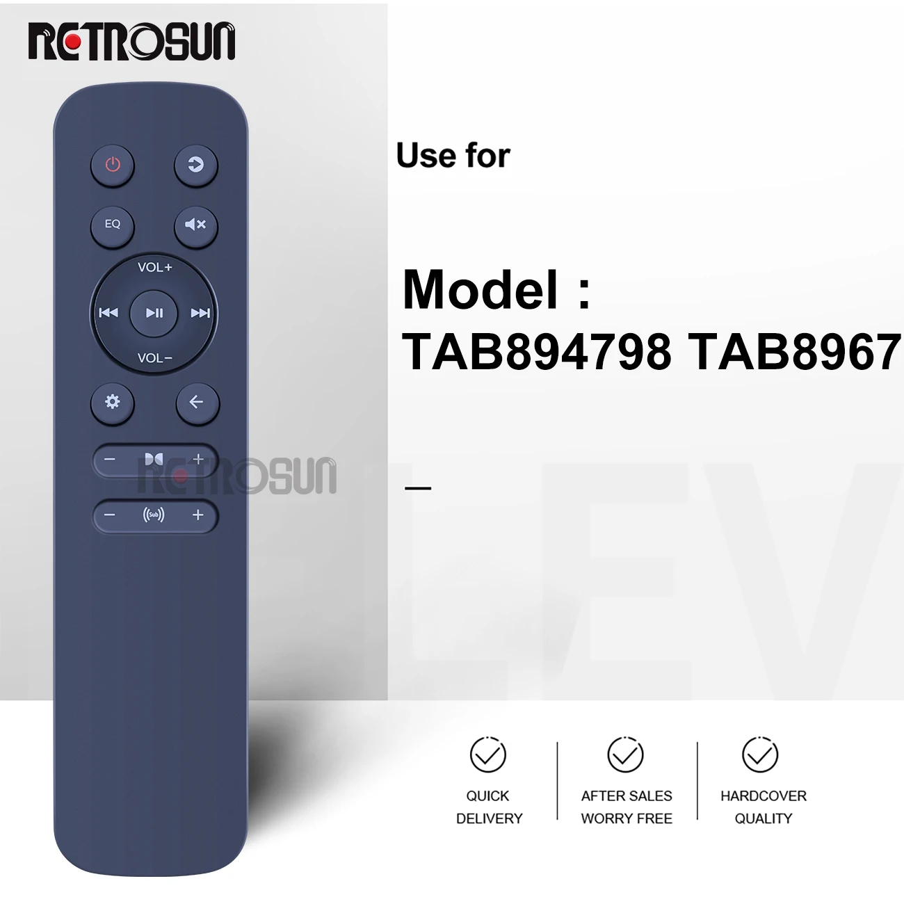 جهاز تحكم عن بعد جديد لمكبر الصوت فيليبس 3.1.2 مع مضخم صوت لاسلكي TAB8947/98 TAB8967 5.1.2