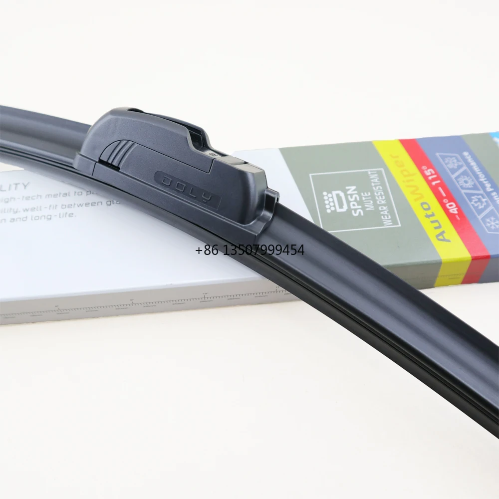 

Doly 2023 Best Sell All Size OEM Factory Wholesale Wiper Blade Boneless Flat Frameless Wiper Blades Soft Wiper Blades