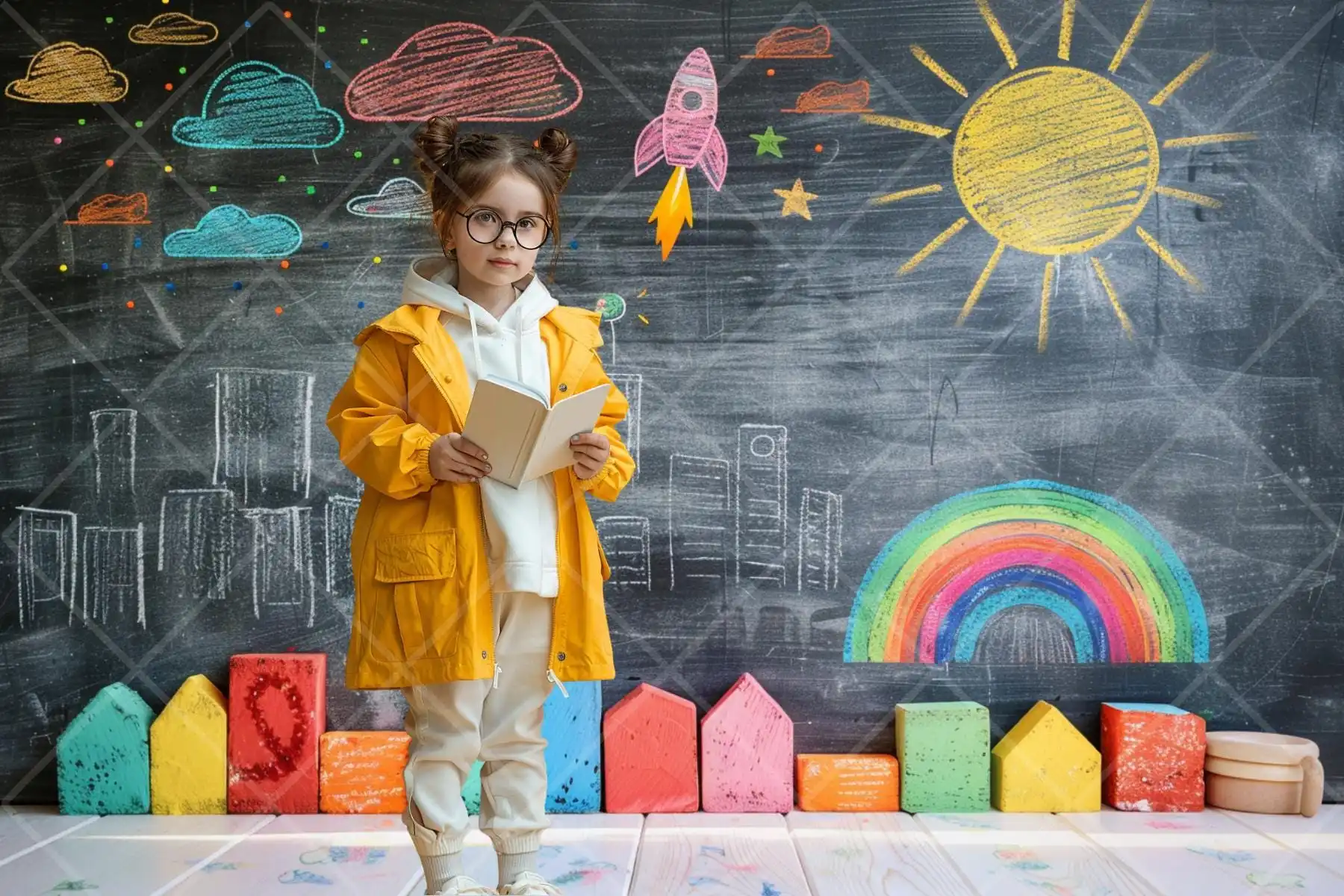 خلفية تصوير Mehofond العودة إلى المدرسة السبورة الفصول الدراسية للأطفال حفلة عيد ميلاد صورة ديكور خلفية استوديو الصور