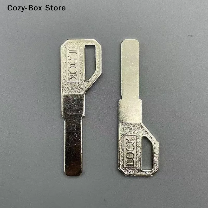 [ZY]High-Quality Smart Lock Key Blanks Fingerprint Lock Blade Flat Keys Small Handle L Electronic Door Lock Replacement Keys[ZY]