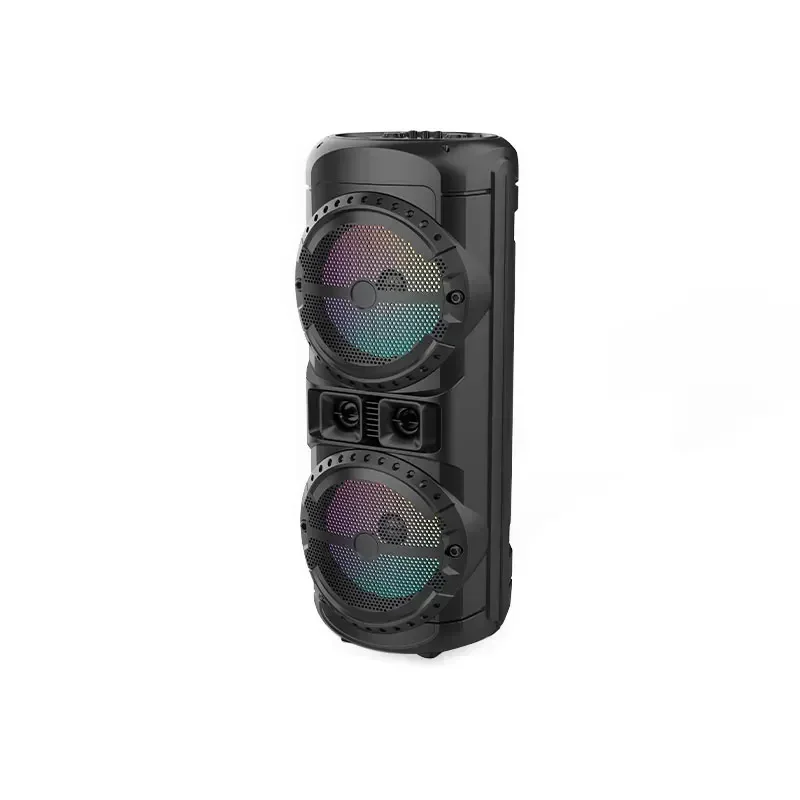 

For High Power Wireless Deep Bass Sound Hybrid RGB Light Party Stage Mic Wireless Subwoofer Karaoke Speaker